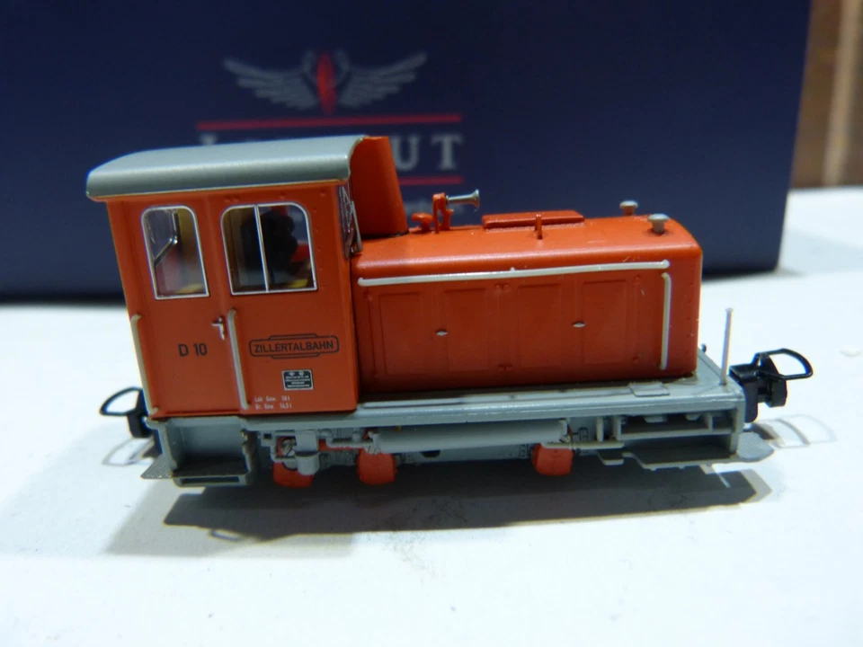 Liliput L142123 Diesellok D10 Zillertalbahn H0e        75/53 - Bild 4 von 4