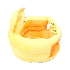 Baby Learning To Sit Chair Cartoon Soft Plush Baby Seat With Back Support F FJBU