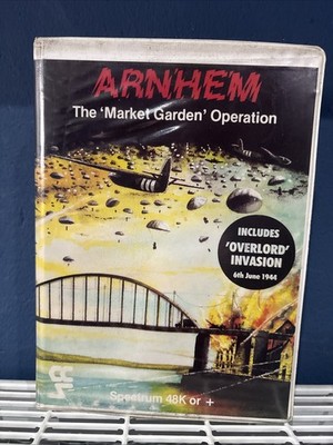 ARNHEM GARDEN & OVERLORD THE INVASION 6. JUNE Spectrum 48k Kassettenspiel