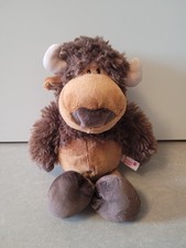 NICI: Plüsch Stofftier Bison Schlenker ca. 25 cm sitzend