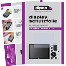 2x Screen Protector for Nikon Coolpix P310 Clear Screen Protector Display