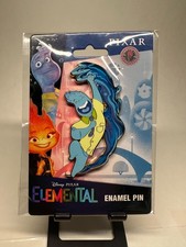 Wade Ripple Elemental Fire and Water Disney Jumbo Pin 2026 Pixar Water