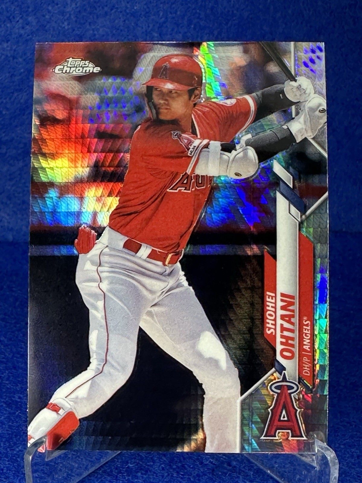 2020 Topps Chrome Shohei Ohtani #21 Prism Refractor