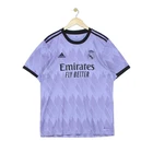 Real Madrid 2022-23 Football Shirt Mens Size L Purple Away Jersey