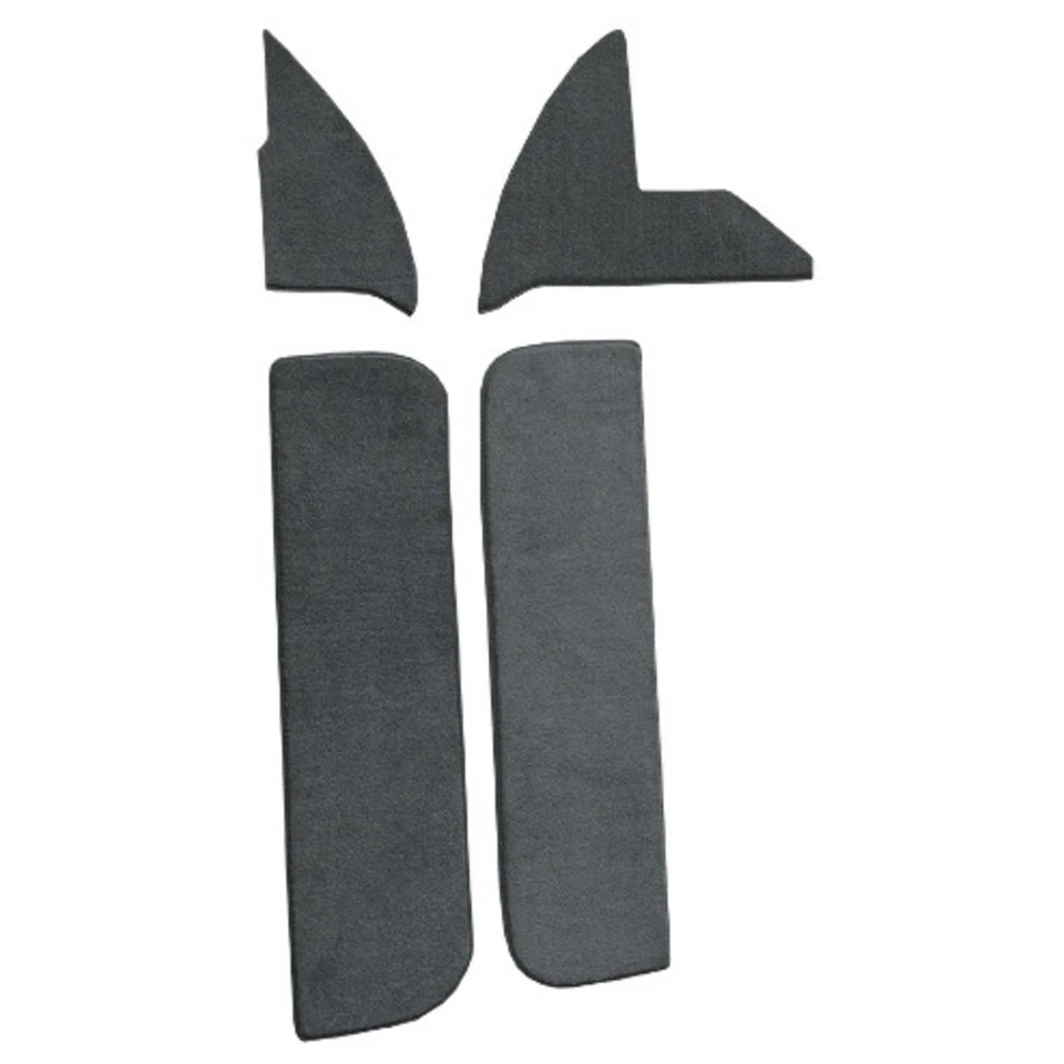 Alfombra para 77-80 Dodge W150 insertos de puerta y panel de retroceso con pila de cartón Foto 2 de 4