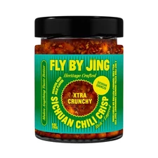 Xtra Crunchy Sichuan Chili Crisp 6oz | Spicy, Vegan, Nut-Free, Sugar Free - Grea