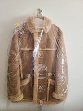 Sawyer of Napa 1972 Vintage Shearling Sheepskin Coat Size 42