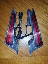 Ciro 40044 Chrome Red Lens & LED Filler Panel Accent Lights