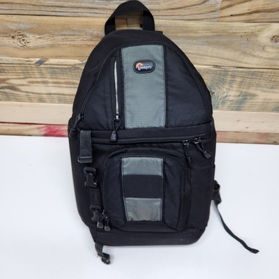 Lowepro Slingshot 102 AW Camera Bag Black Gray DSLR Sling Backpack