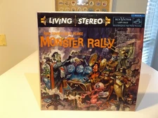 MONSTER RALLY CONREID PEARCE  RCA 1959 LP HALLOWEEN HORROR JACK DAVIS MAD MAG.
