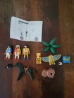 VTG Playmobil #3873 Totem Pole Warriors Native American Indians Set INCOMPLETE