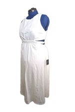 Sexy Lulus White Women’s Dress Xl New Elastic In The Waist Perfect For Summer 