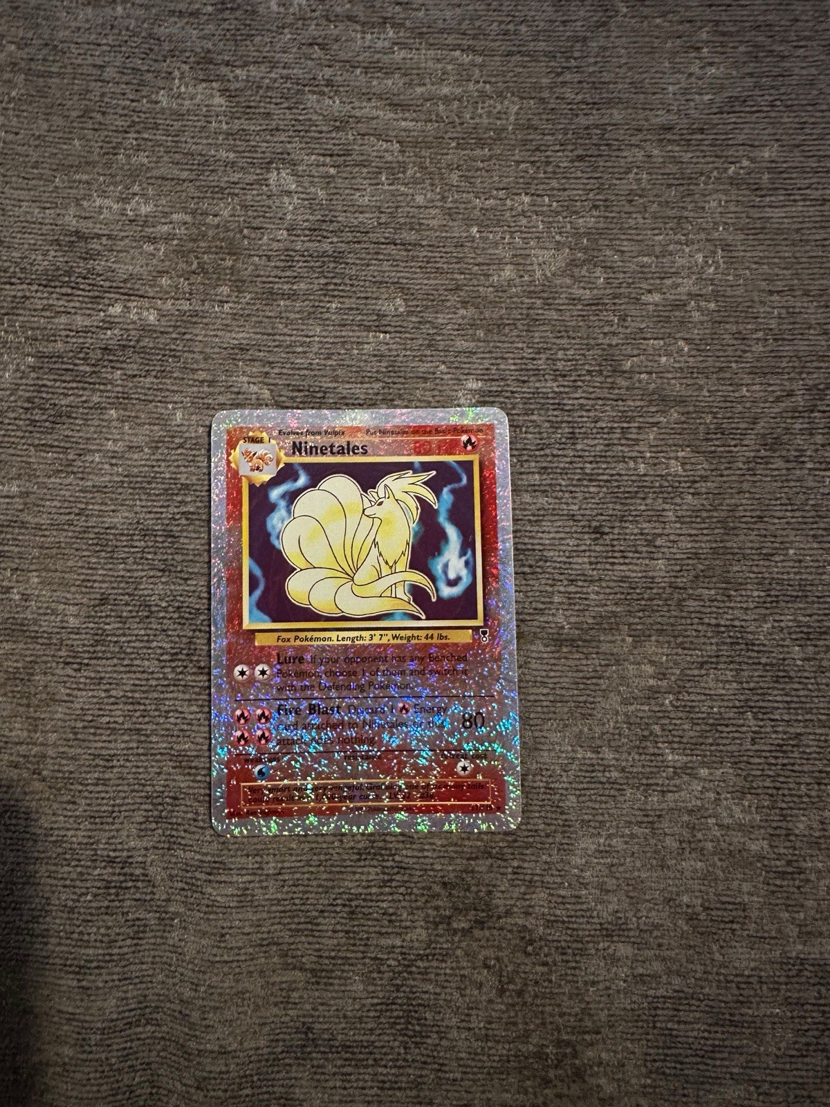 Pokemon TCG Ninetales 17/110 Reverse Holo Legendary Collection