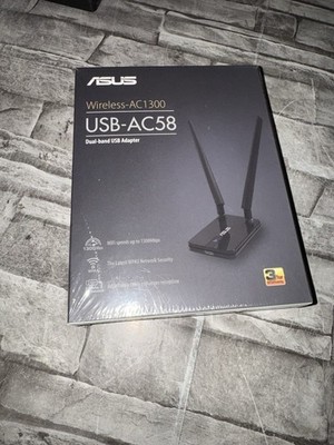 ASUS USB-AC58 Wireless-AC1300 Dual-band USB Adapter (USB 3.0)