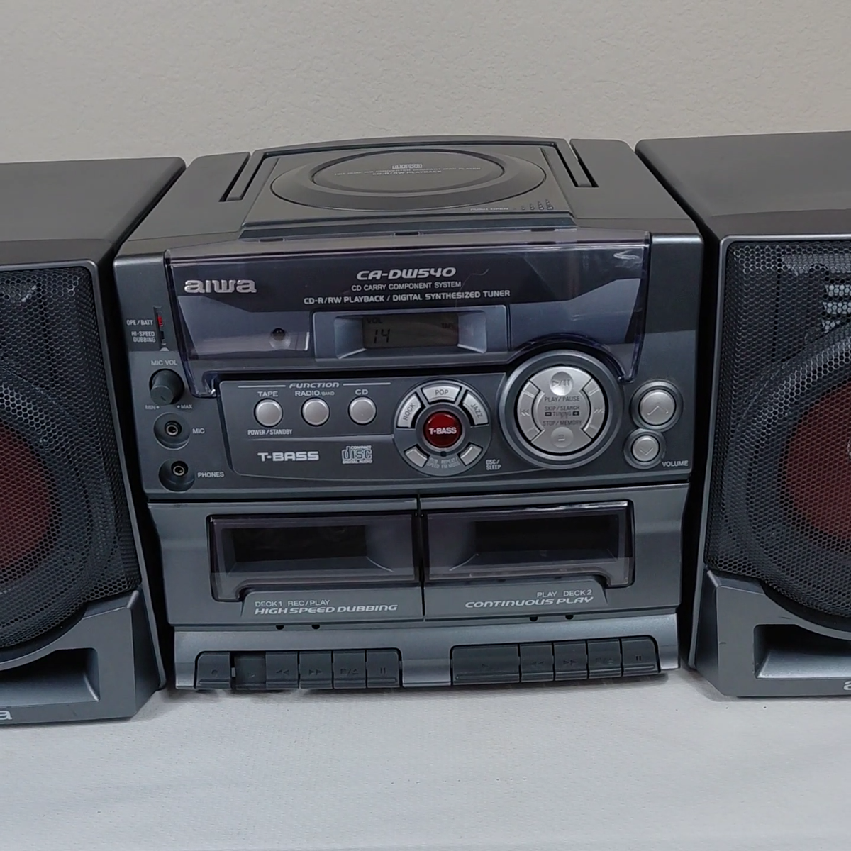 Aiwa CA-DW635 CD/Radio/Cassette Boombox for sale online | eBay