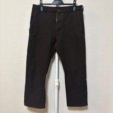 Comme Des Garcons Homme Plus Dark Brown Zipper Fly Slacks