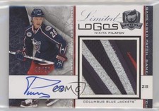2008-09 Upper Deck The Cup Limited Logos 43/50 Nikita Filatov #LL-NF Auto 2d8
