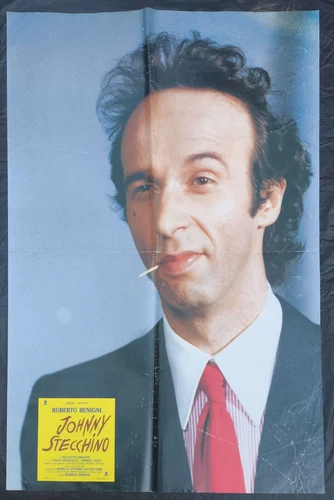manifesto poster 70X100 JOHNNY STECCHINO ROBERTO BENIGNI N.BRASCHI 1991  G20