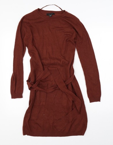 Atmosphere Womens Orange Jumper Dress 