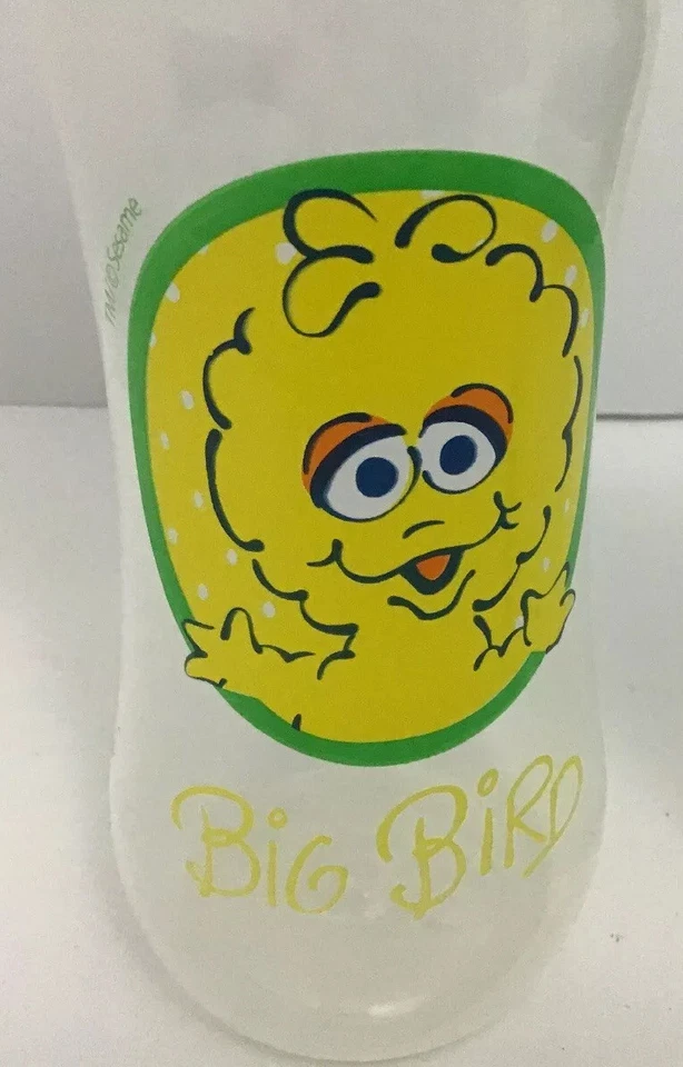 Sesame Street Beginnings 5 oz Baby Bottle Cookie Monster 9 oz Big Bird Lote De 2 - Imagem 3 de 4
