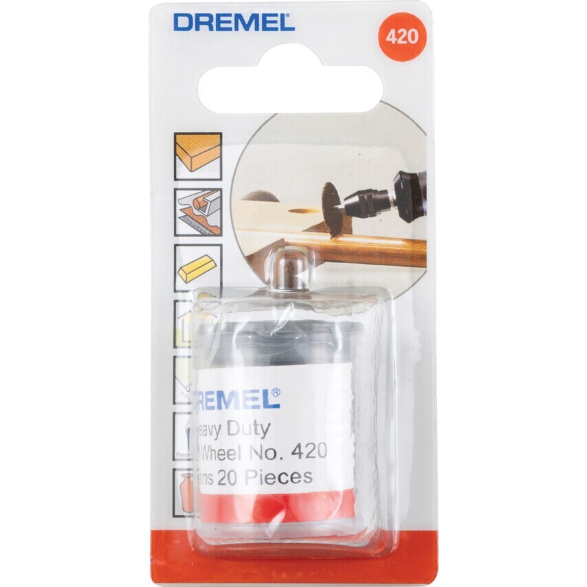 Dremel 420 Heavy Duty Cutoff Wheel 24m M, Pack of 20 eBay