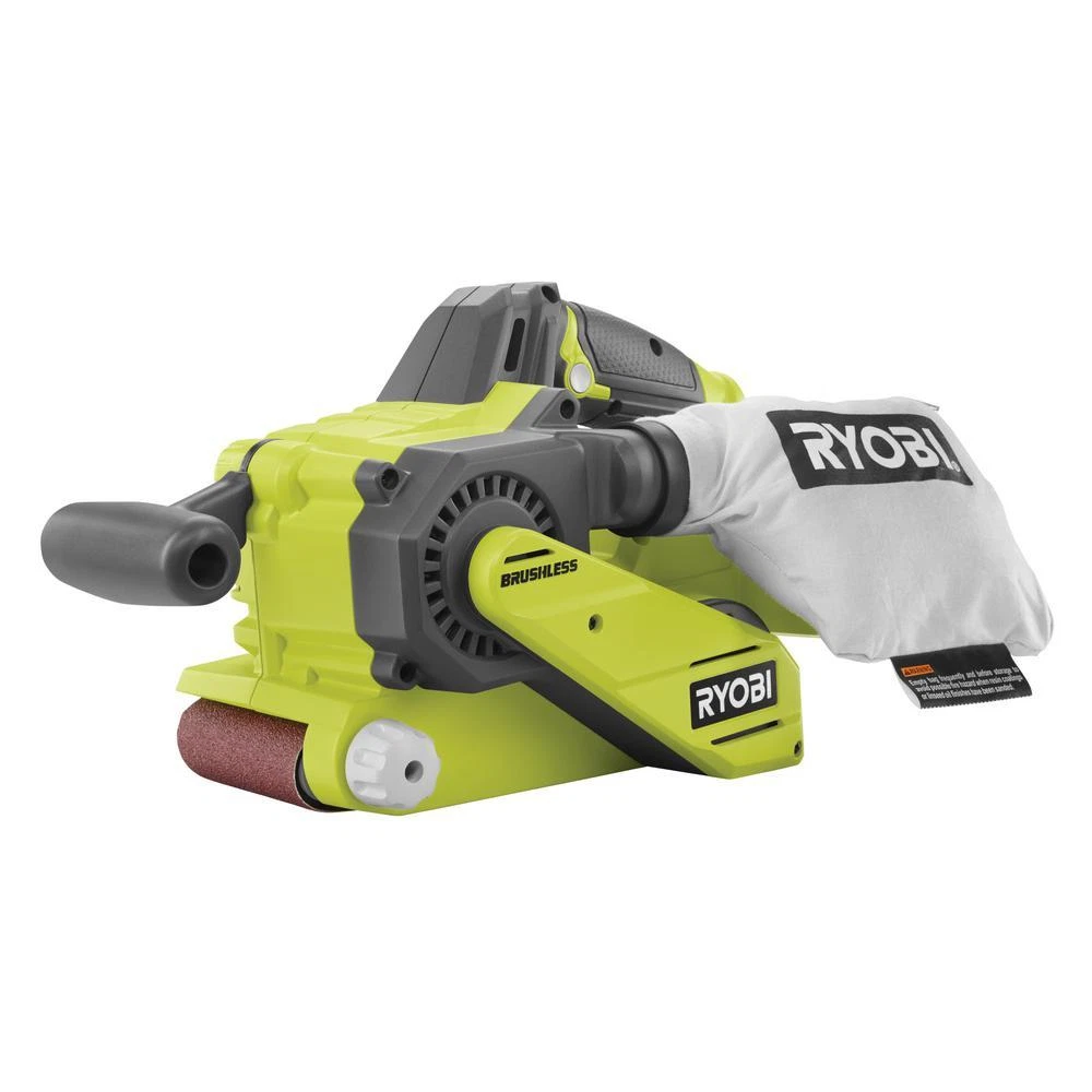 New Ryobi P450 18V 18-Volt ONE+ Cordless Brushless Motor Belt Sander,  heavy-duty 33287171354