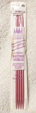 Vtg Majesty 4 Double Point Knitting Aluminum Needles Set Of 4 - Size US 5 - 7"