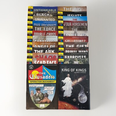 CHRISTIAN COMICS - The Crusaders - JUMBO PACK COLLECTION OF 24, By Jack T. Chick