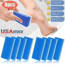 8 PACK Maryton Foot Pumice Stone for Feet Hard Skin Callus Remover and Scrubber