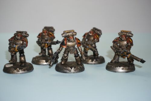 Horus Heresy Iron Warriors Legion Heavy Weapon Squad x 5 - Bild 2 von 9