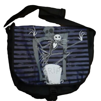 The Nightmare Before Christmas Tote Bag Crossover Computer Jack RIP