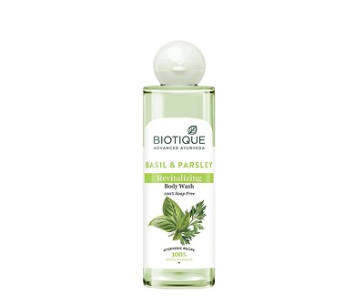 Biotique Basil & Parsley Revitalizing Body Wash, 200 ml