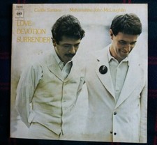 CARLOS SANTANA JHON McLAUGHLIN MAHAVISHNU  LP 33" ITALY EX ++