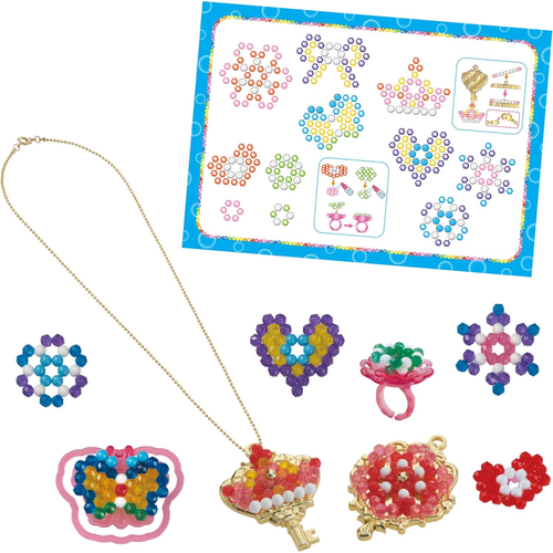 Aquabeads Sparkly Accessory Art & Craft Bead Kit Set 300 Beads New Childrens Toy - Picture 3 of 6