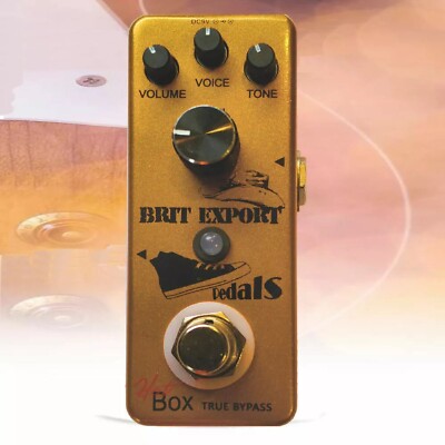 Hot Box Pedals Brit Export Attitude Series Dum-bile Amp Sim Guitar Effect Pedal