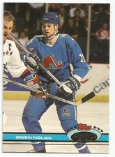 OWEN NOLAN 1991-92 STADIUM CLUB CARD MINT CONDITION