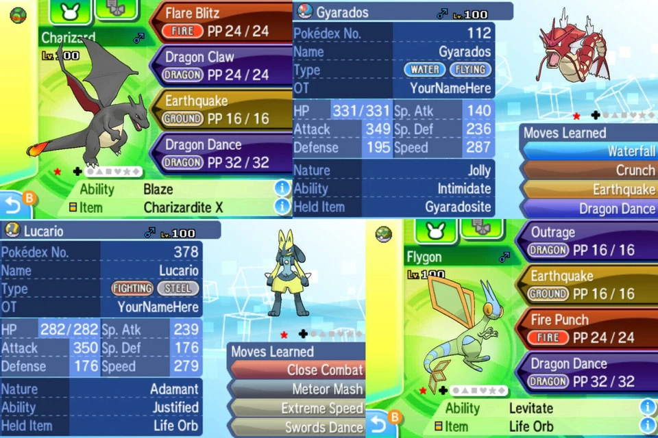 Pokemon Ultra Sun Moon All 807 Shiny Nintendo 3DS - Image 4 of 4