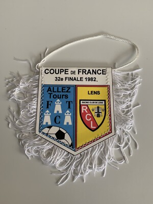 Fanion Vintage FC Tours - Années Avant 2000 - Objet De Collection Fanion De Foot