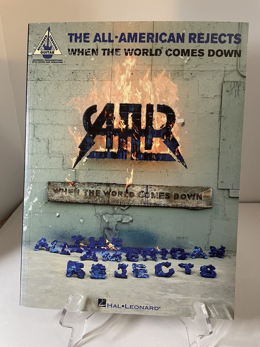 シュリンク付　The All American Rejects　限定　レコード The All American Rejects, When The World Comes Down, Songbook | eBay