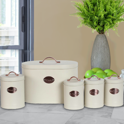 Shop Bread Canister Sets and Food Storage Containers for Your Kitchen