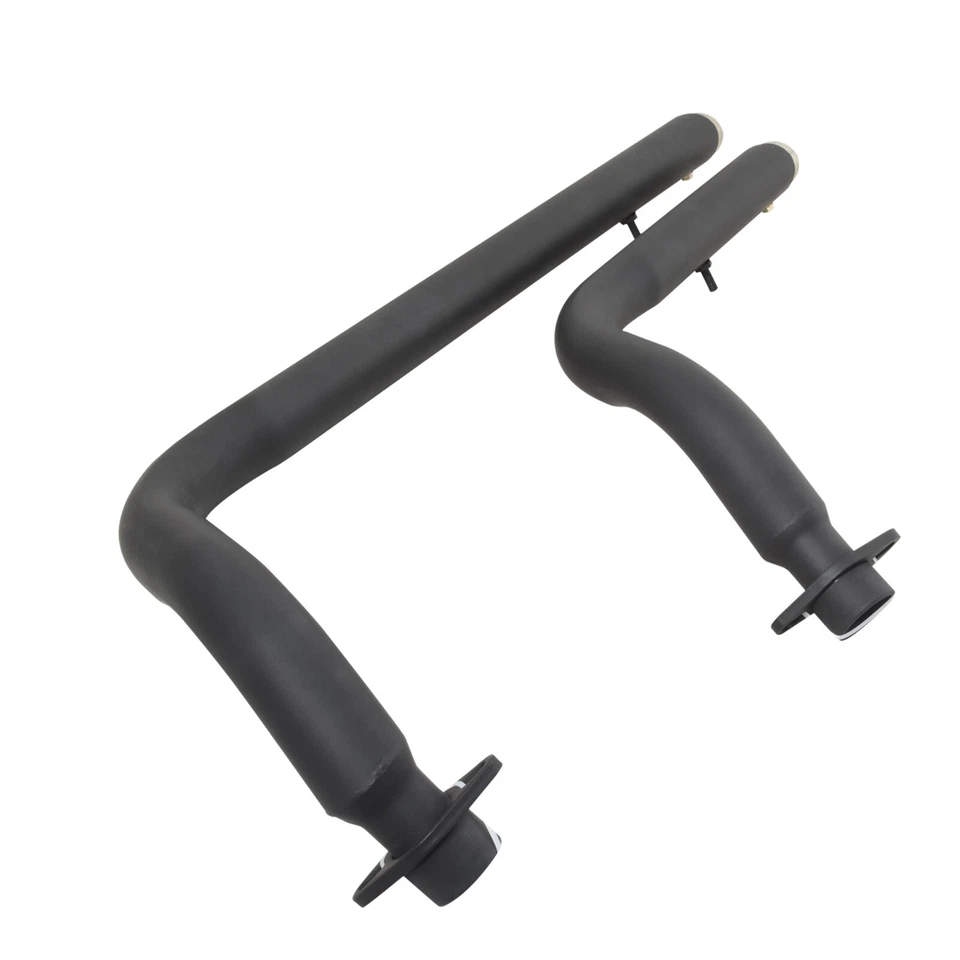 Shortshots Staggered Exhaust Pipe Kit Black for Honda Shadow 750 VT 750 VT400 Foto 4 de 4