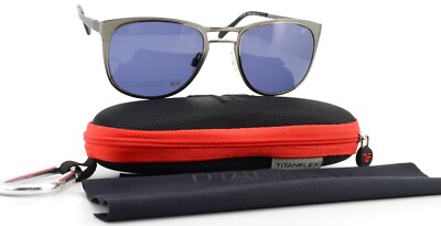 TITANflex Sonnenbrille 824088 30 4031 Titan Grau Blau TF High Contrast Sun