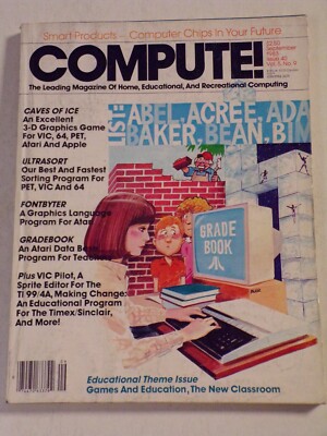 COMPUTE! Computer Magazine September 1983 Issue 040, Vol. 5, No. 9 - 071524JENON