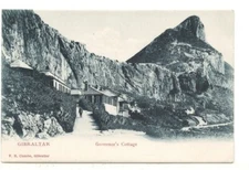 c1905 UDB PC: Governor’s Cottage – Gibraltar – V.S. Cumbo