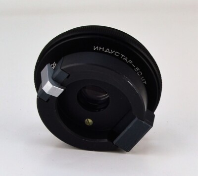 SOVIET USSR INDUSTAR-50MT LENS f7/50 MODIFIED TO M42 from ZENIT SURPRISE CAMERA