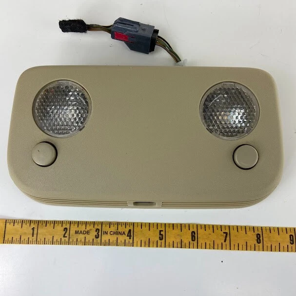 Ford Mustang 2010-2014 consola superior domo mapa beige claro OEM Foto 3 de 4