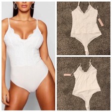 White Lace Bodysuit M