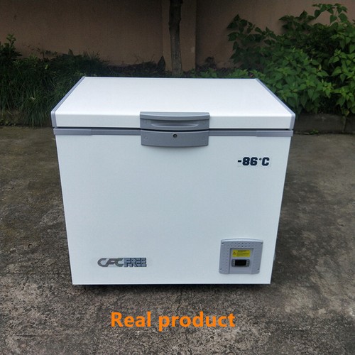 -86℃ Horizontal Ultra Low Temperature Freezer Seafood Biological Deep Chest 108L - Picture 4 of 10