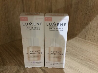 Lumene Invisible Illumination Instant Illuminizer Golden Hour 15ml x 2 NEU