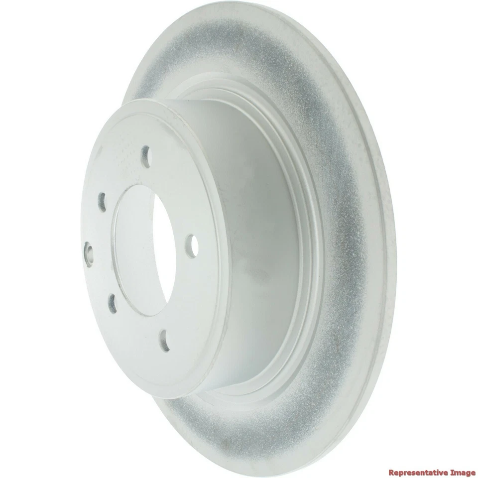 Rotor de freno de disco - revestimiento completo centrado trasero para Jeep Patriot 2009-2017 Foto 2 de 4